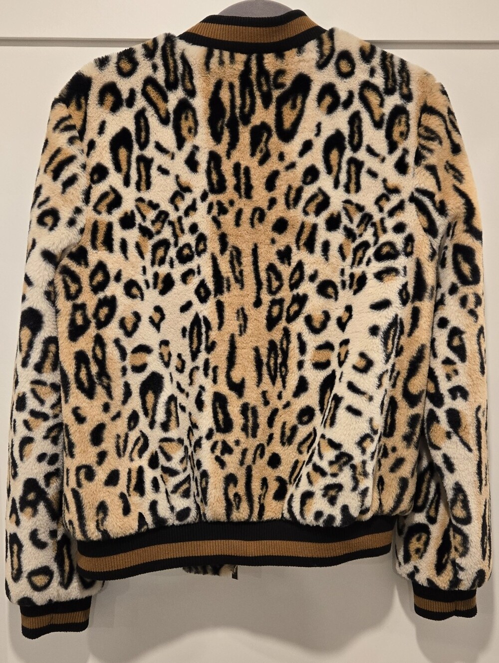 Womens Venus Faux Fur Zip Up Jacket Coat, Medium - Picture 2 of 4